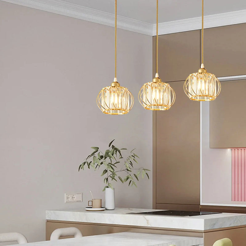 Suspension Métal Chandelier Moderne