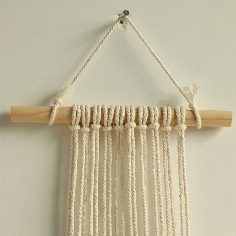 Macramé Rond Suspendu Bohème Coton