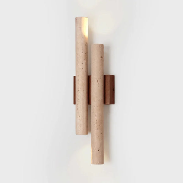 Applique Murale Double Pierre Naturelle