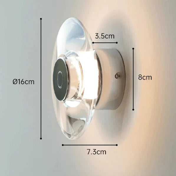 Applique Murale Italienne LED Circulaire