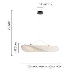 Suspension Soie Tissée Main Élégante
