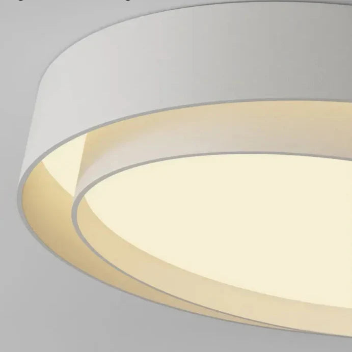 Plafonnier LED Nordique Double Cercle