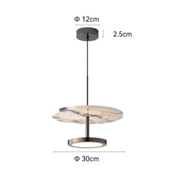 Suspension Marbre Naturel LED Design