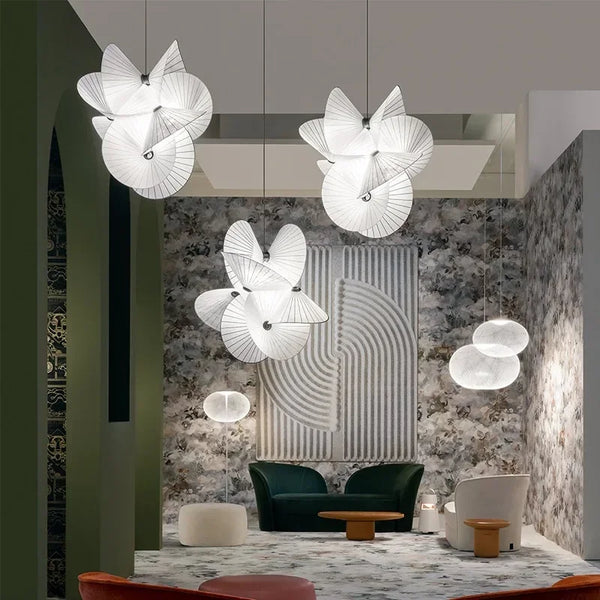 Lustre Scandinave Nordique Tissu Moderne