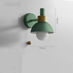 Applique Murale LED Macaron Colorée