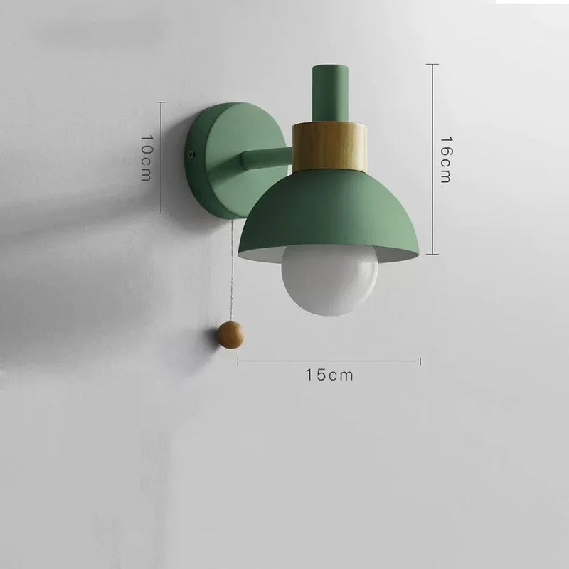 Applique Murale LED Macaron Colorée