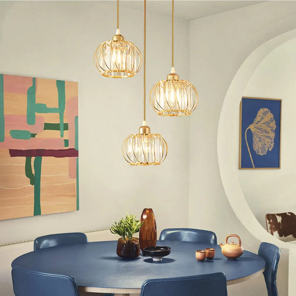 Suspension Métal Chandelier Moderne