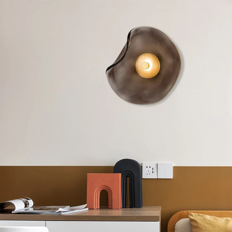 Applique Murale Circulaire Verre Moderne