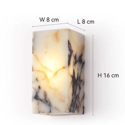 Applique Murale Cubique Marbre Naturel